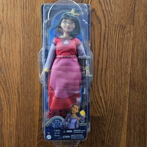 Mattel Wish Barbie Doll in Pink and Red Dress Dahlia de Rosas